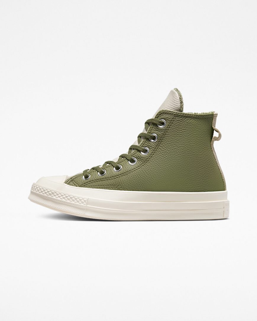 Tenisi Inalti Dama Converse Chuck 70 Counter Climate Masline Verzi | RO 13KDVX659